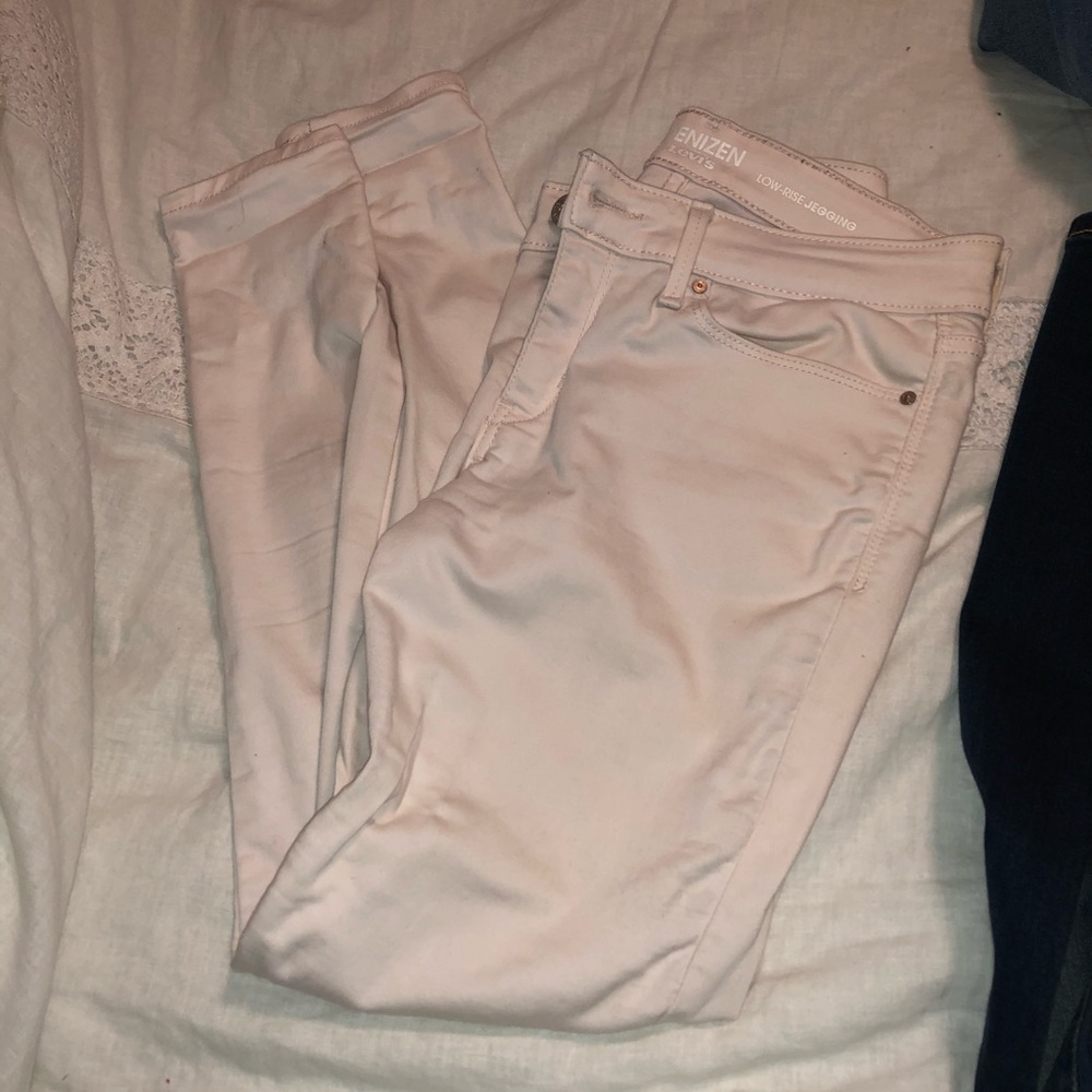 Light Pink Skinny Jeans